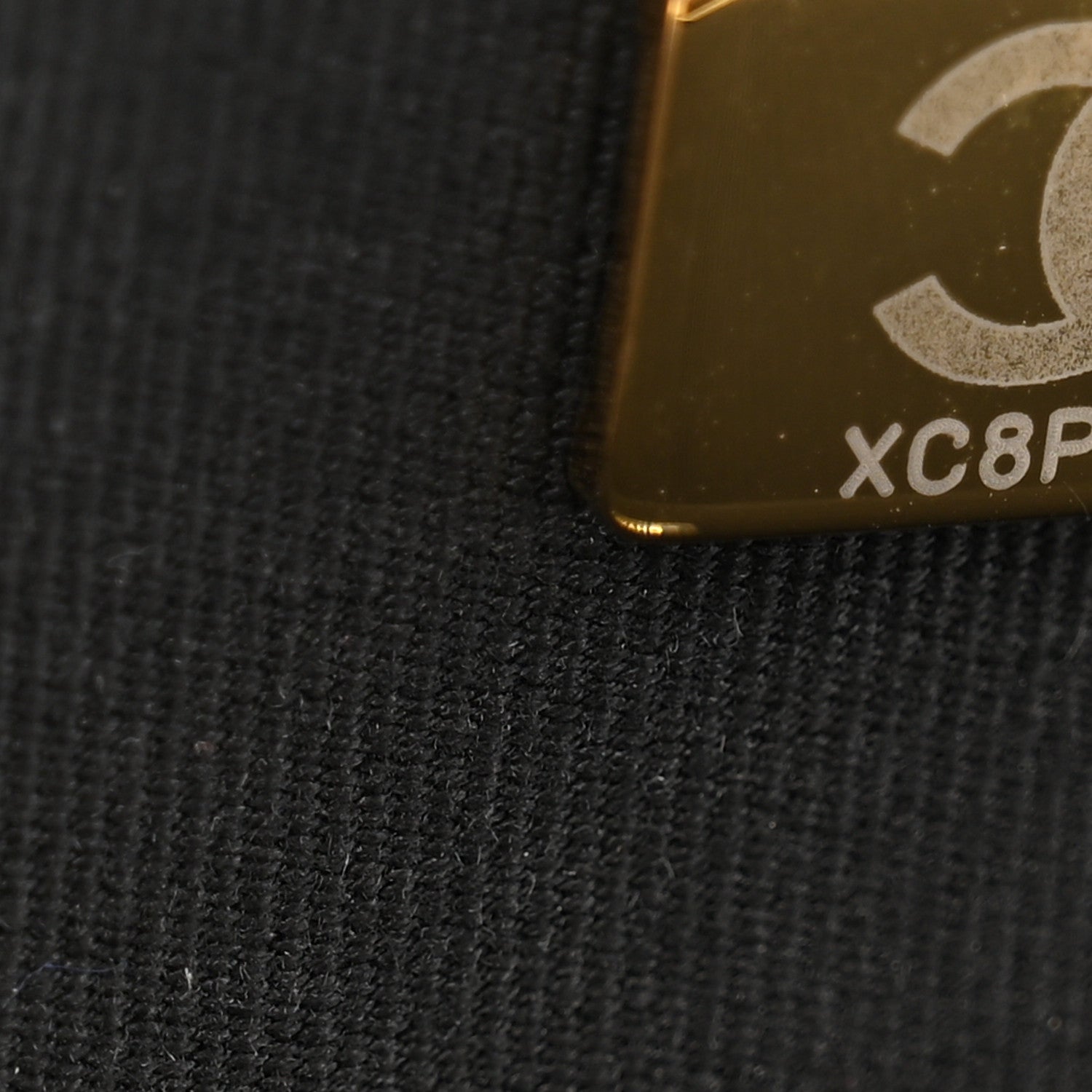 Chanel Lambskin Quilted CC Kisslock Clutch Black 7 of 12