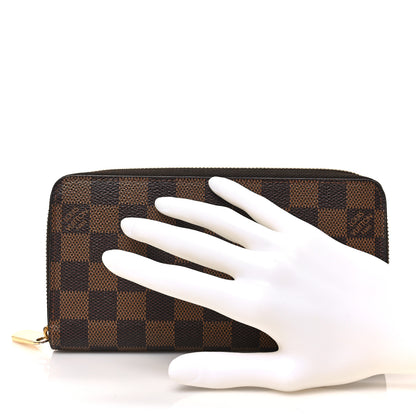 Louis Vuitton Damier Ebene Zippy Wallet 2 of 6