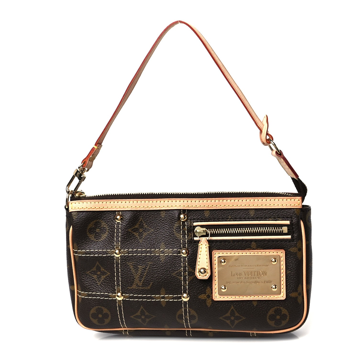 Louis Vuitton Monogram Riveting Pochette Accessories 1 of 11
