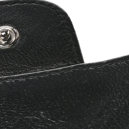 Chanel Lambskin Quilted Large Flap Wallet Black 12 of 12