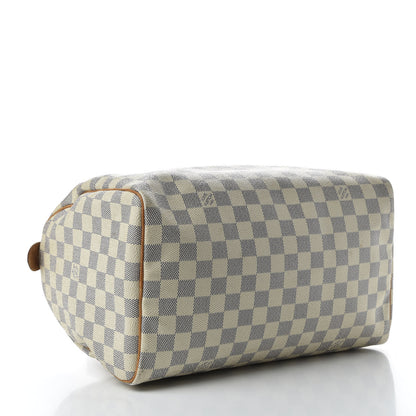 Louis Vuitton Damier Azur Speedy 30 4 of 9