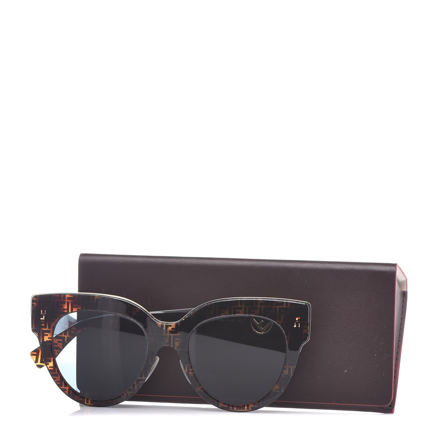 Fendi Acetate F is Fendi FF Cat Eye Sunglasses FF 0360/G/S Havana 8 of 8