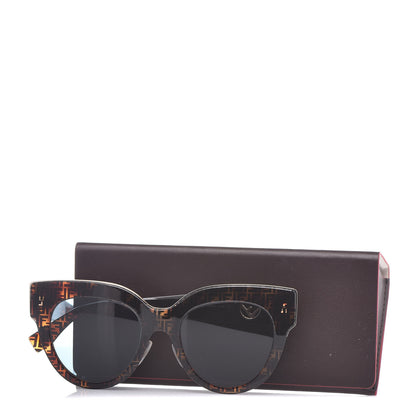 Fendi Acetate F is Fendi FF Cat Eye Sunglasses FF 0360/G/S Havana 8 of 8