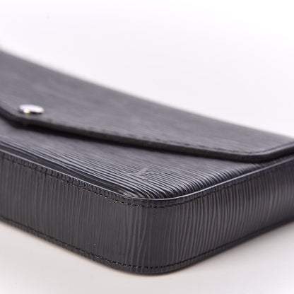 Louis Vuitton Epi Pochette Felicie Black 6 of 13