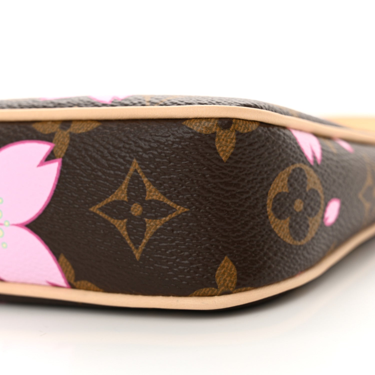 Louis Vuitton LV X TM Monogram Pochette Accessories Sakura Brown 9 of 10