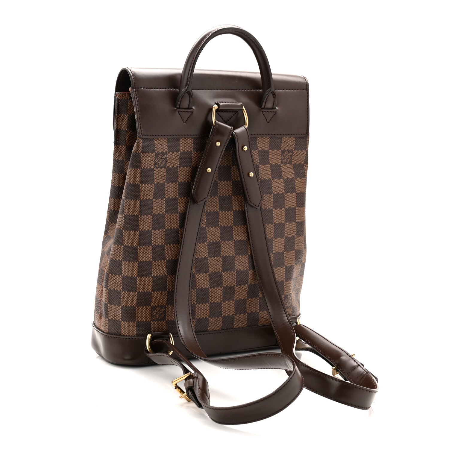 Louis Vuitton Damier Ebene Soho Backpack 3 of 11