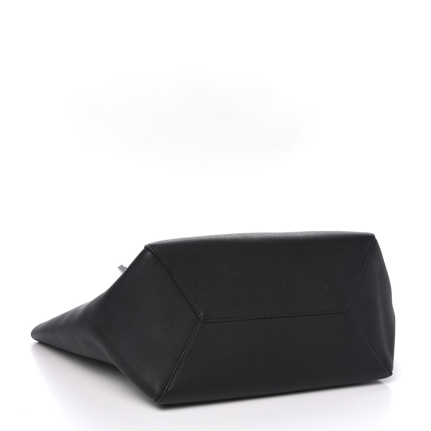 Calfskin Lockme Cabas Black