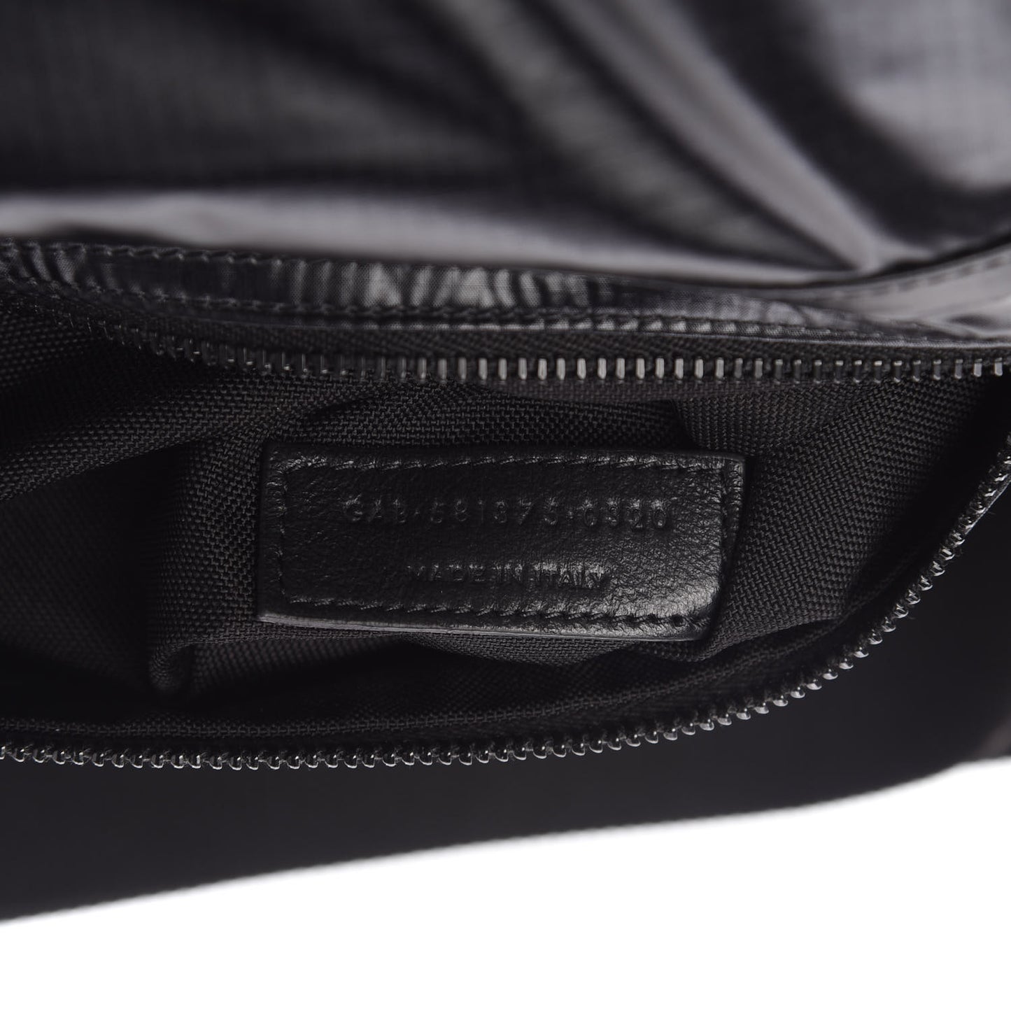 Nylon Logo Ripstop Body Belt Bag Black