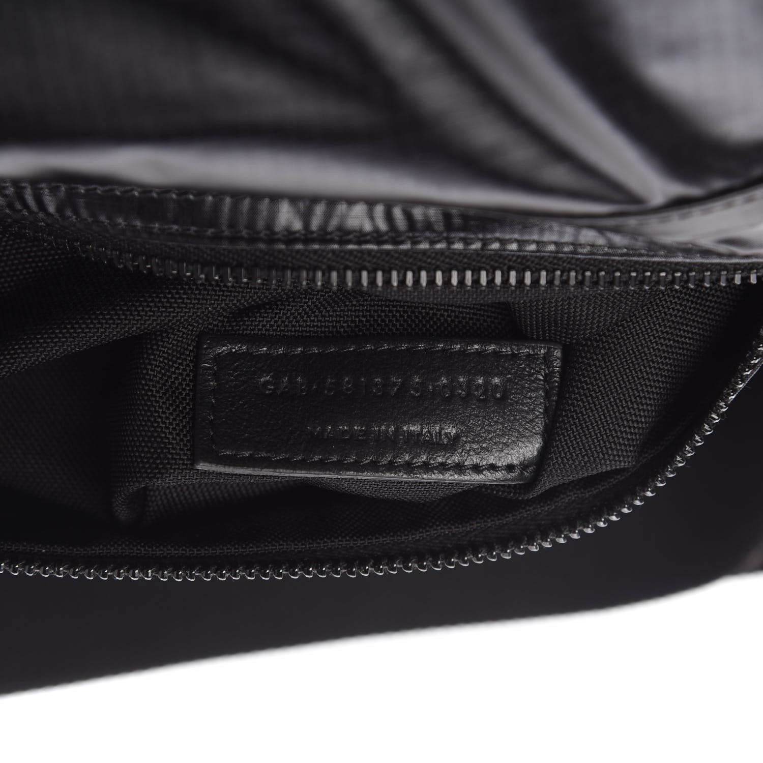Saint Laurent Nylon Logo Ripstop Body Belt Bag Black 9 of 10