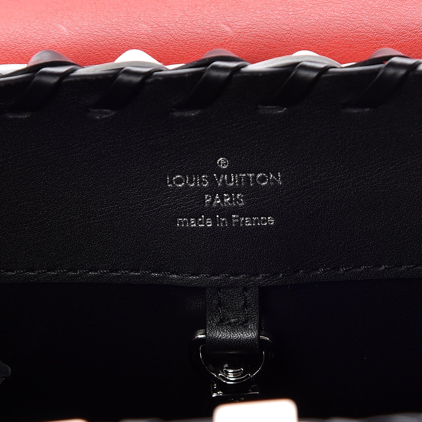 Taurillon Calfskin Guinguette Capucines BB Rouge