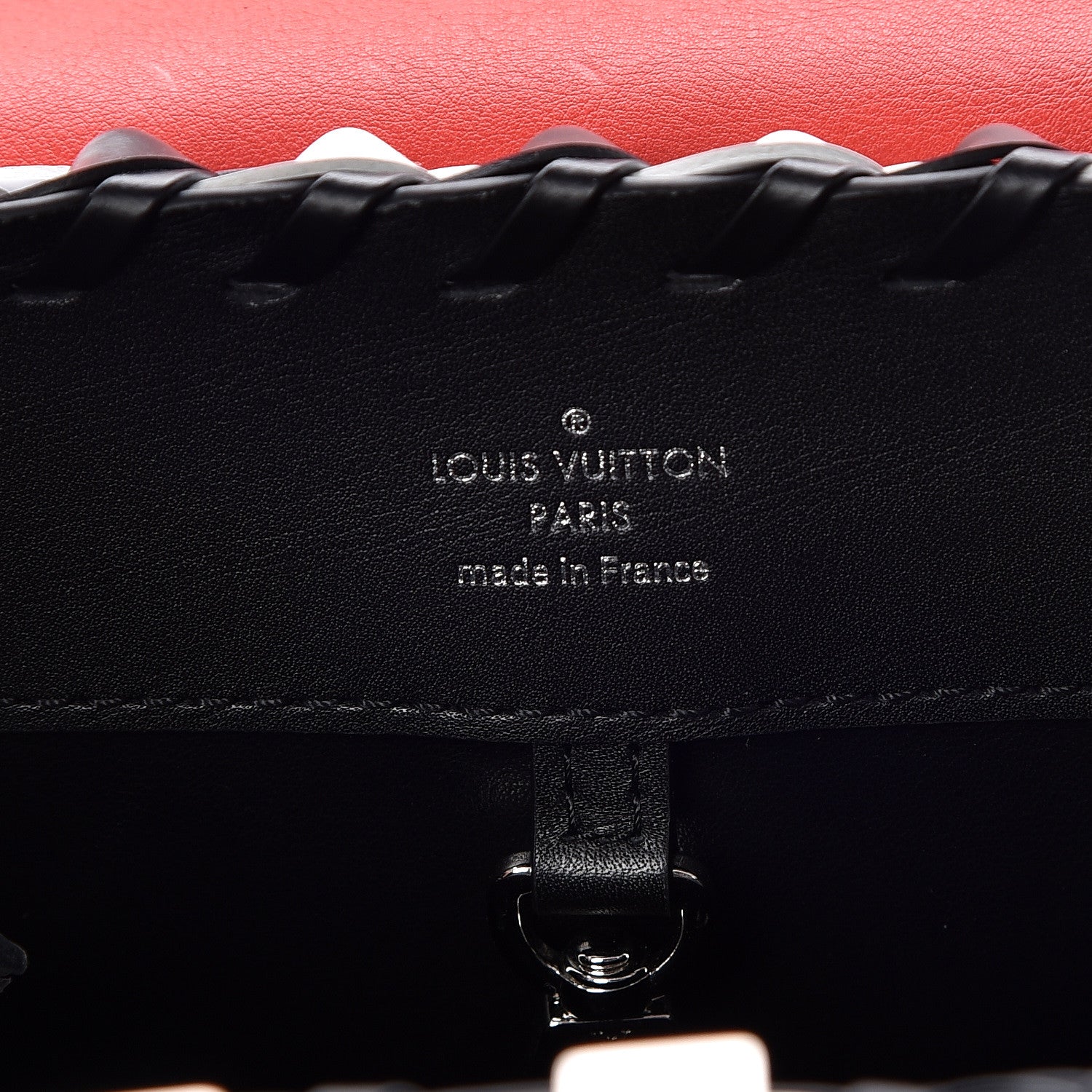 Louis Vuitton Taurillon Calfskin Guinguette Capucines BB Rouge 8 of 13