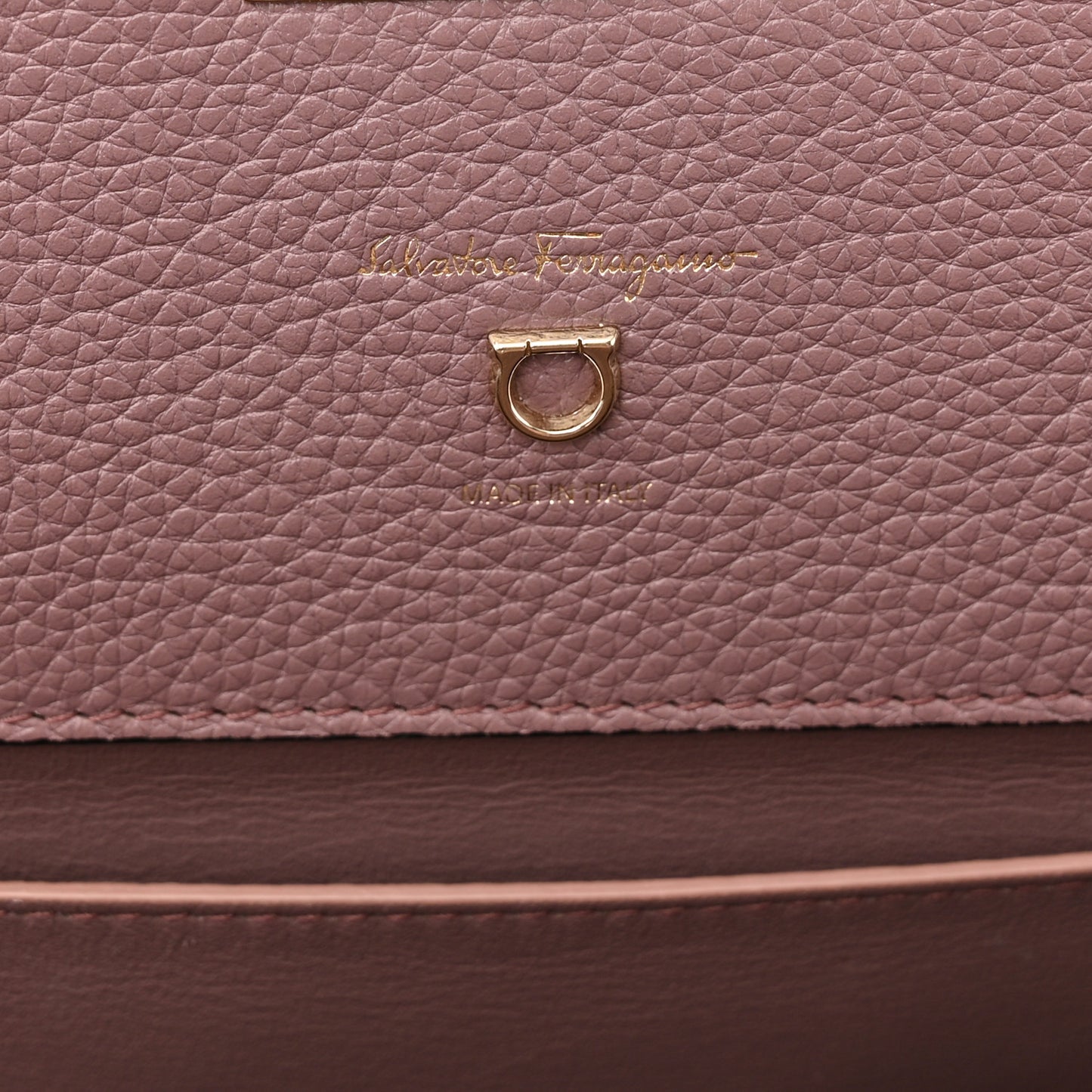 Calfskin Large Studio Bag Caraway Seed