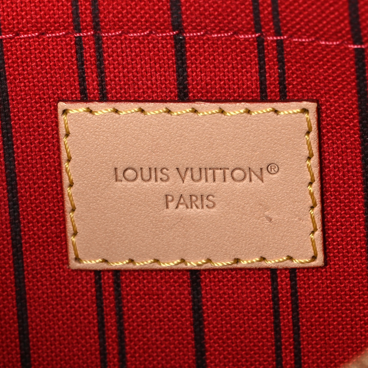 Louis Vuitton Monogram Neverfull MM GM Pochette Cherry 6 of 6
