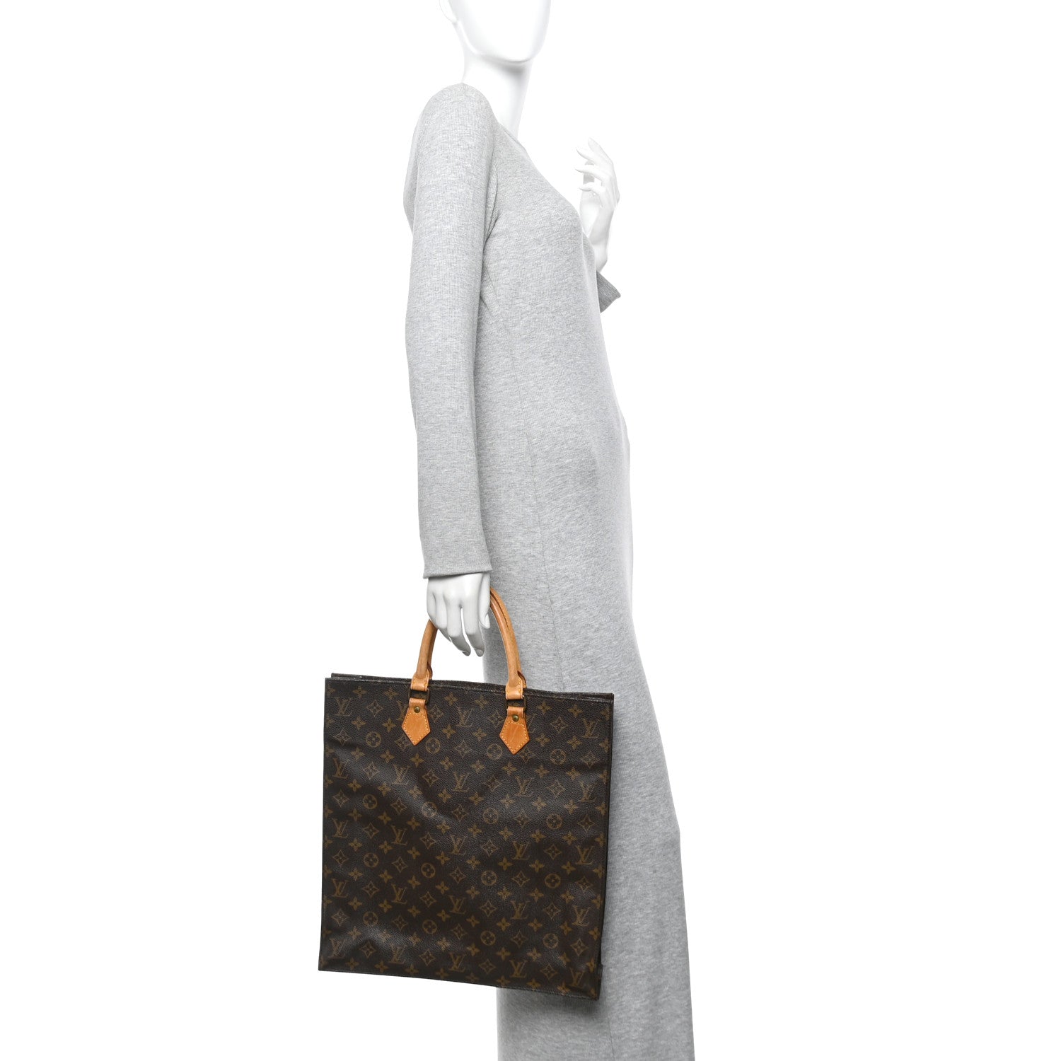 Louis Vuitton Monogram Sac Plat 2 of 10
