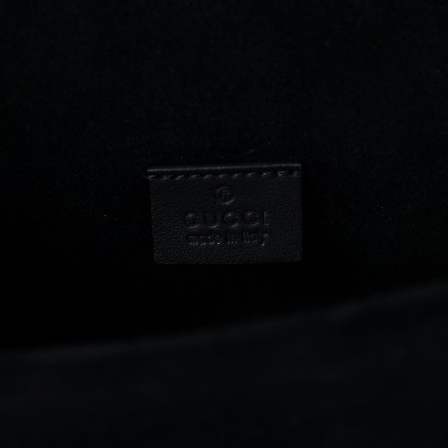 GG Supreme Monogram Mini Dionysus Shoulder Bag Black