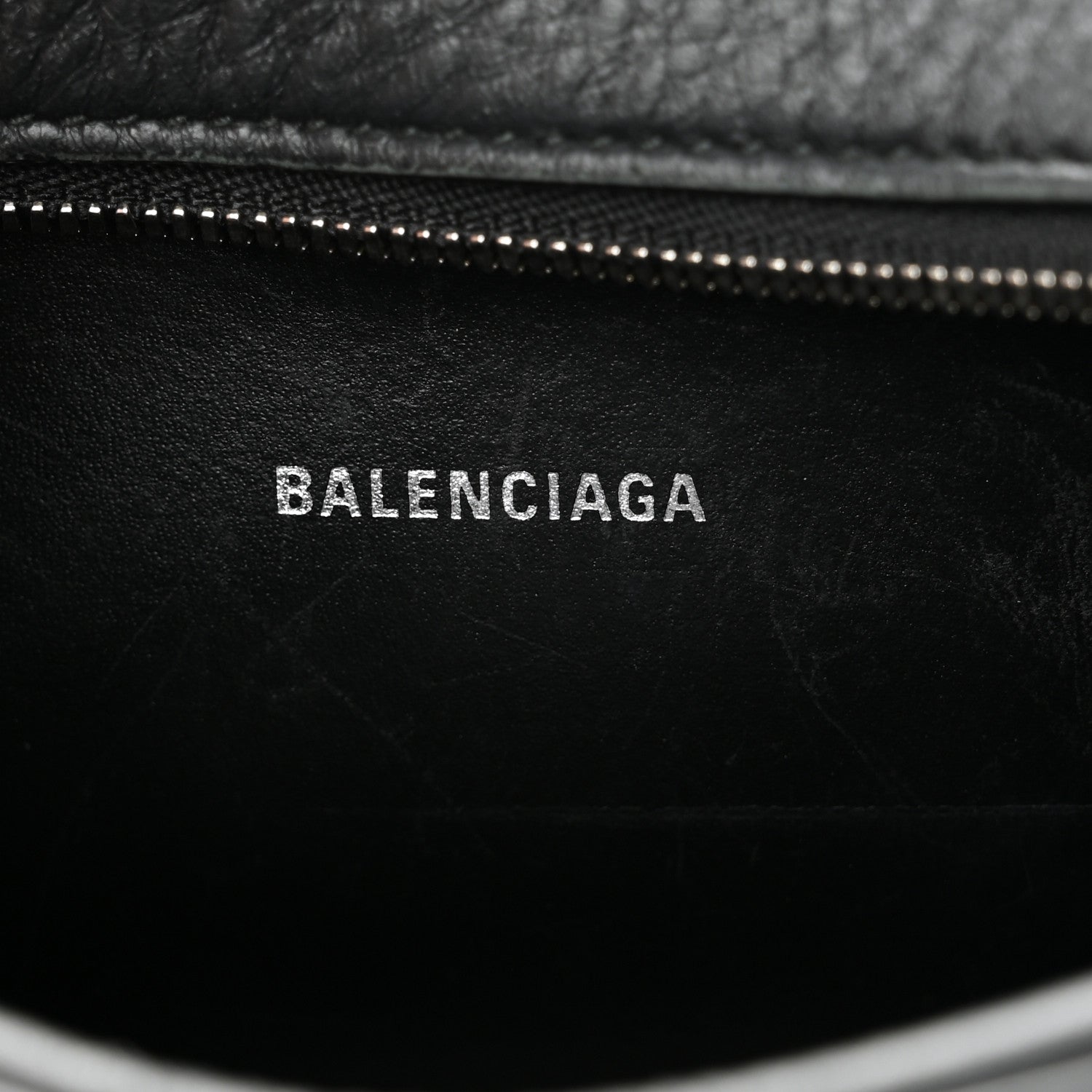 Balenciaga Calfskin Logo XS Everyday Camera Bag Black 8 of 12