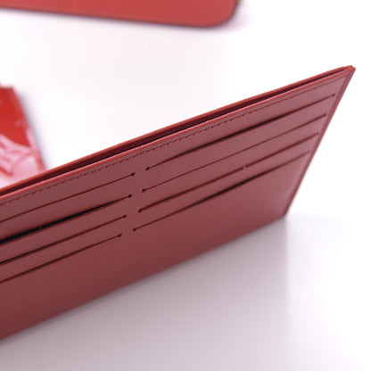 Louis Vuitton Vernis Felicie Pochette Chain Wallet Cherry 11 of 12