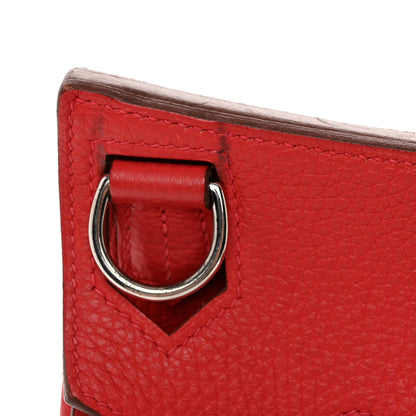 Hermes Taurillon Clemence Jypsiere 28 Geranium 13 of 16