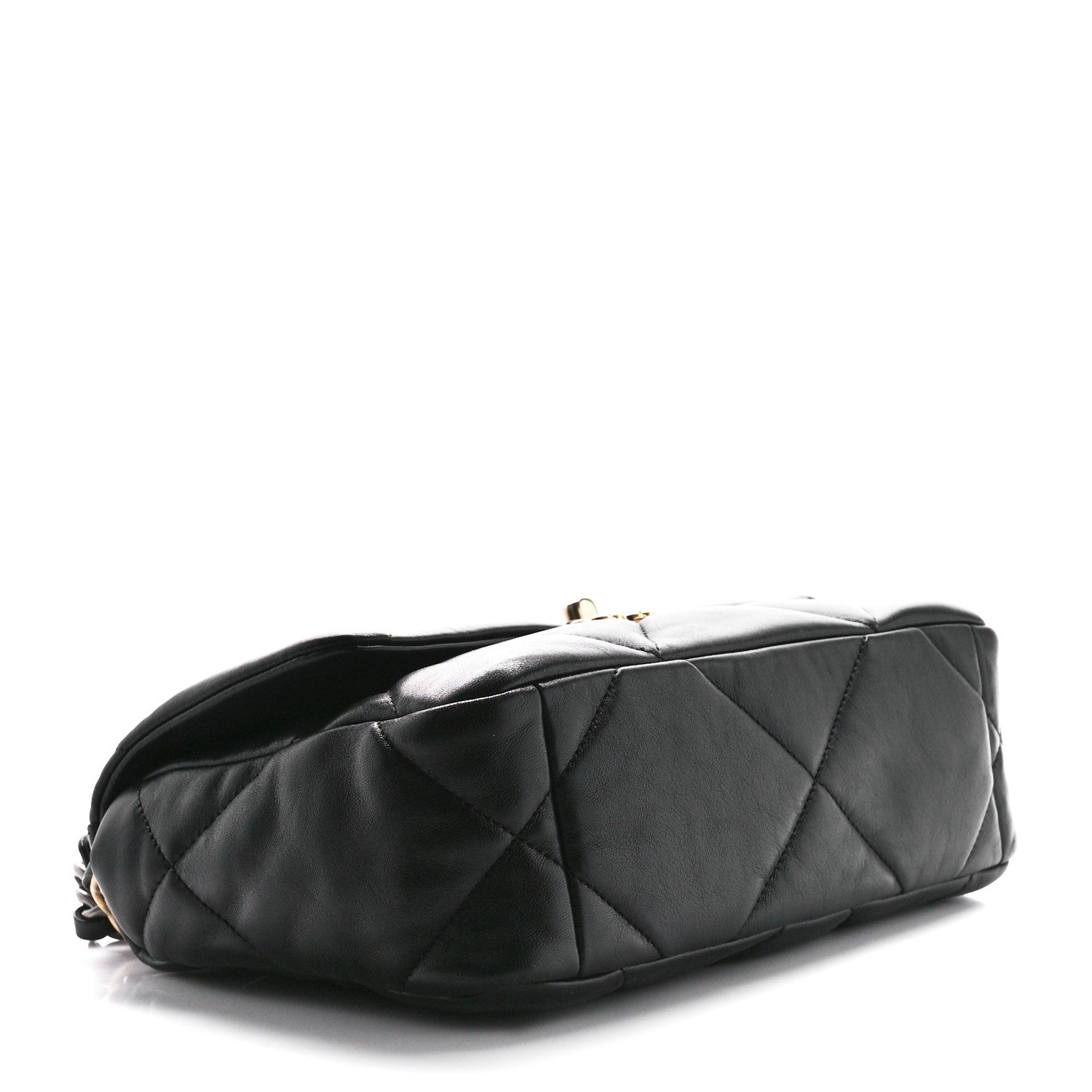 Chanel Lambskin Quilted Medium Chanel 19 Flap Black 4 of 10