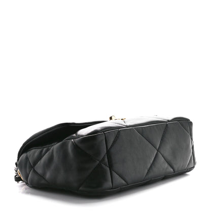 Chanel Lambskin Quilted Medium Chanel 19 Flap Black 4 of 10