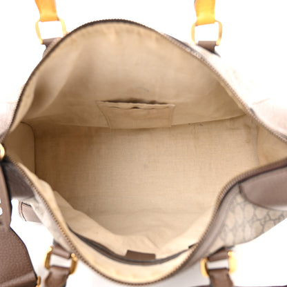Gucci Soft GG Supreme Monogram Web Neo Vintage Duffle Bag Beige New Acero Crop 5 of 19