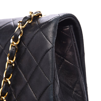 Chanel Lambskin Quilted Small Single Flap Bag Black 12 of 15