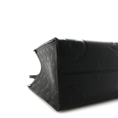 Louis Vuitton Empreinte Monogram Giant Onthego MM Black 8 of 9