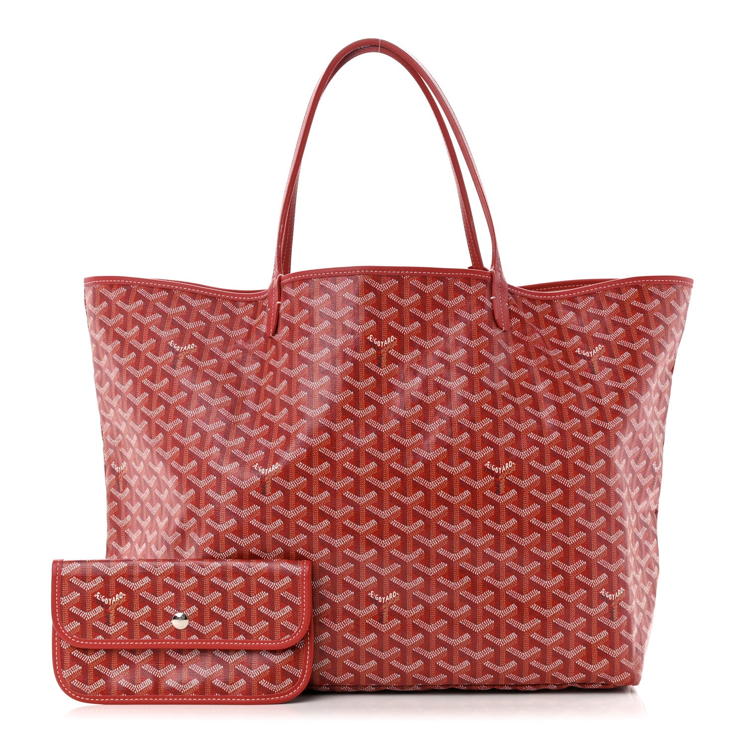 Goyard Goyardine Saint Louis GM Red 1 of 12
