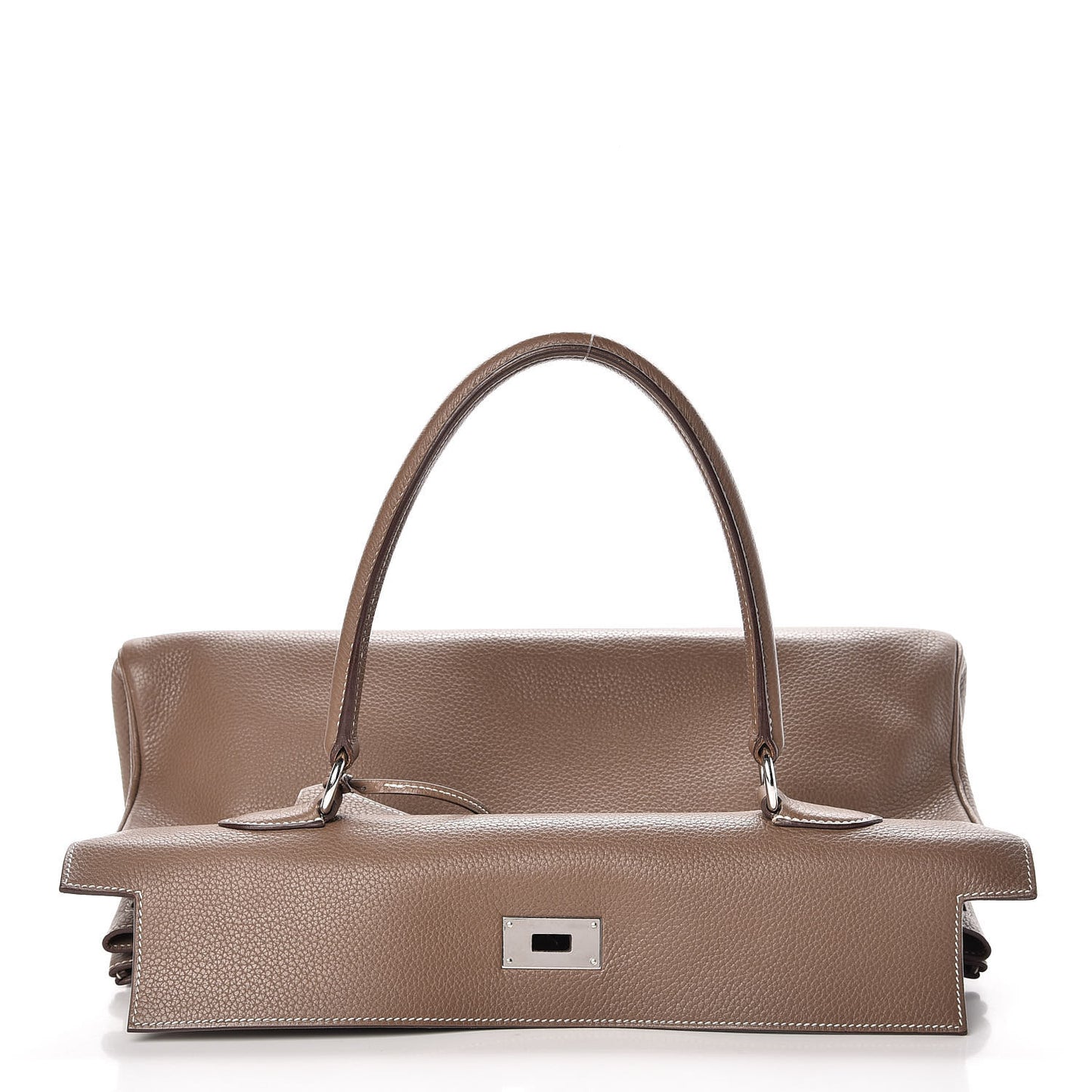 Taurillon Clemence Shoulder Kelly 40 Etoupe
