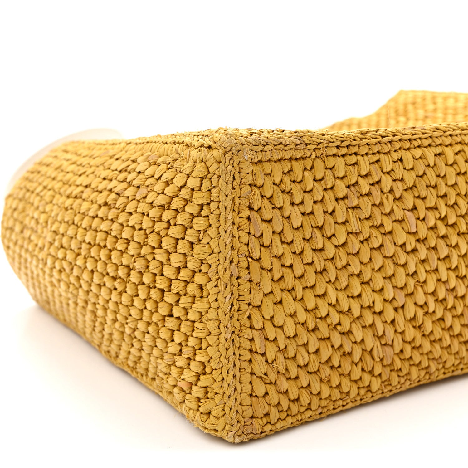 Loewe X PAULA'S IBIZA Raffia Font Tote Ochre 9 of 10