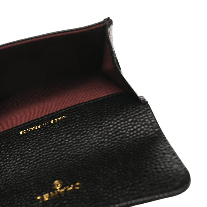 Chanel Caviar Quilted Flap Card Holder Wallet Black 5 of 9