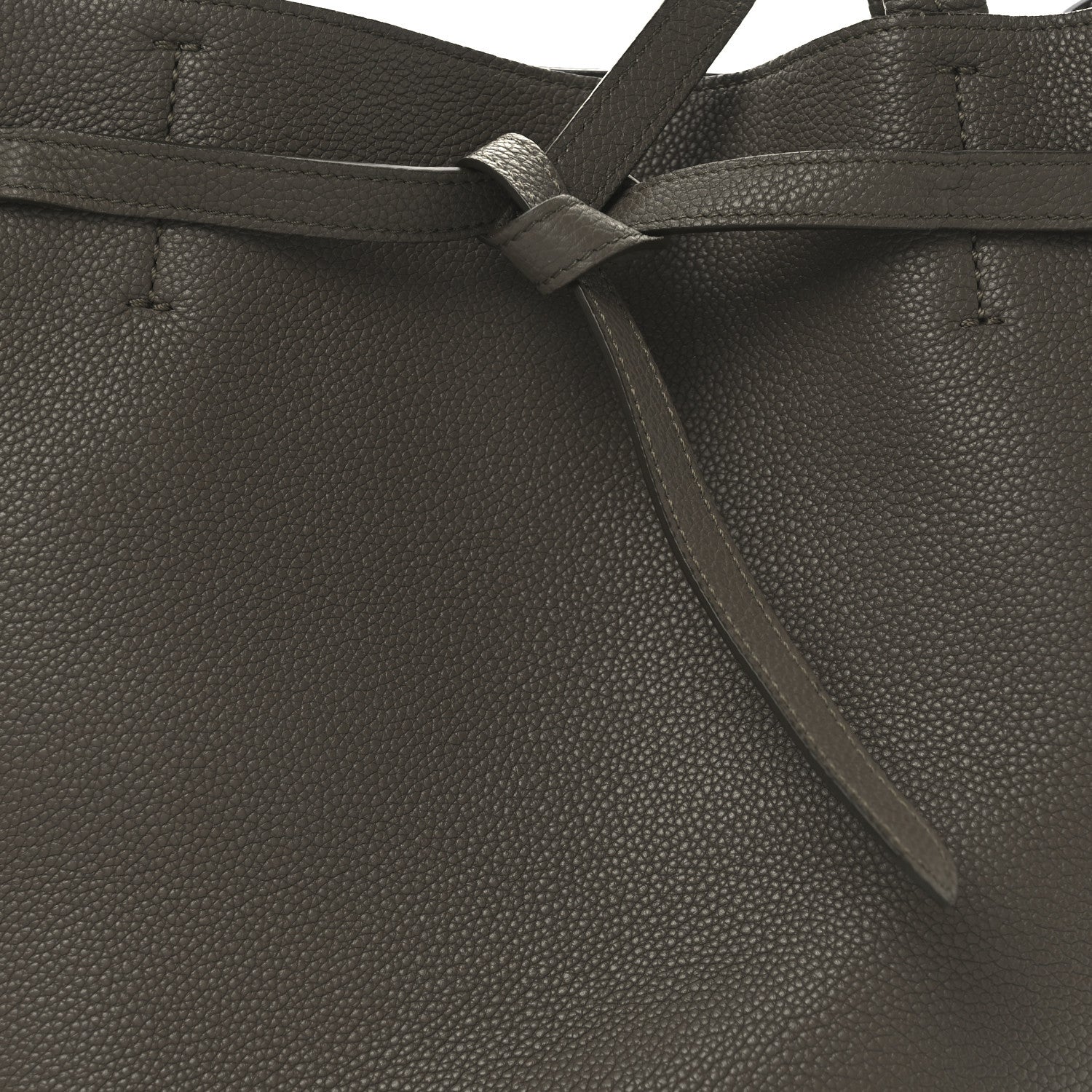 Celine Soft Grained Calfskin Small Belt Cabas Phantom Taupe 8 of 10