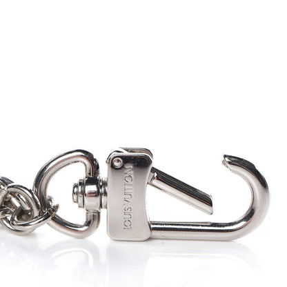 Louis Vuitton XL Pochette Extender Key Ring Chain Silver 5 of 6