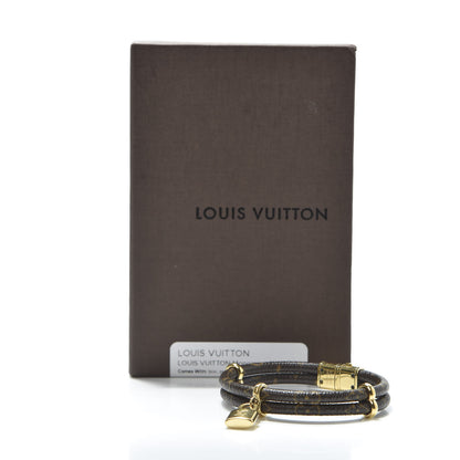 Louis Vuitton Monogram Keep It Twice Bracelet 19 5 of 5