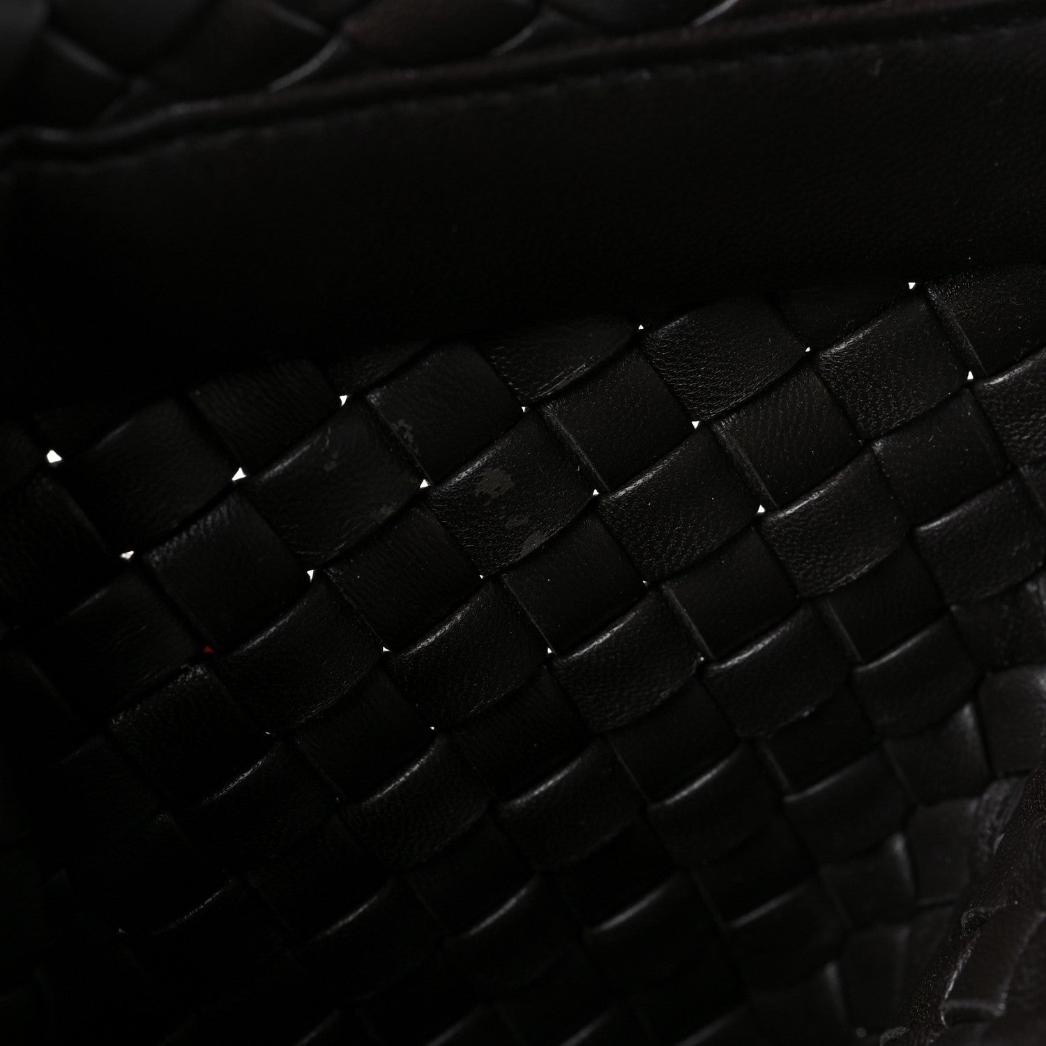 Bottega Veneta Nappa Intrecciato Crisscross Clutch Fondente 6 of 7