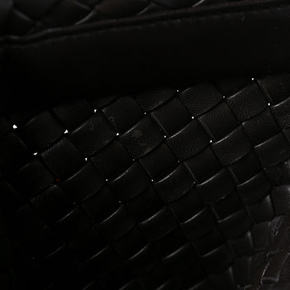 Bottega Veneta Nappa Intrecciato Crisscross Clutch Fondente 6 of 7