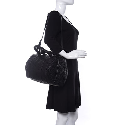 Alexander Wang Pebbled Lambskin Rocco Black Nickel Hardware 2 of 9