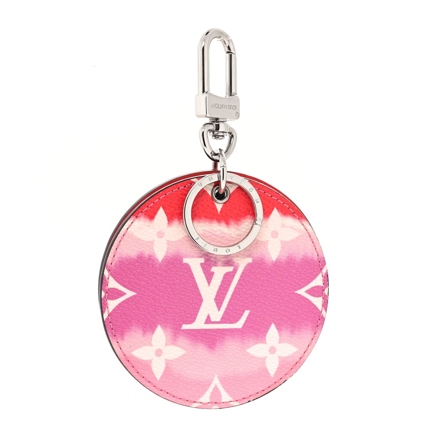 Louis Vuitton Monogram Escale Bag Charm Key Holder Rouge 1 of 5