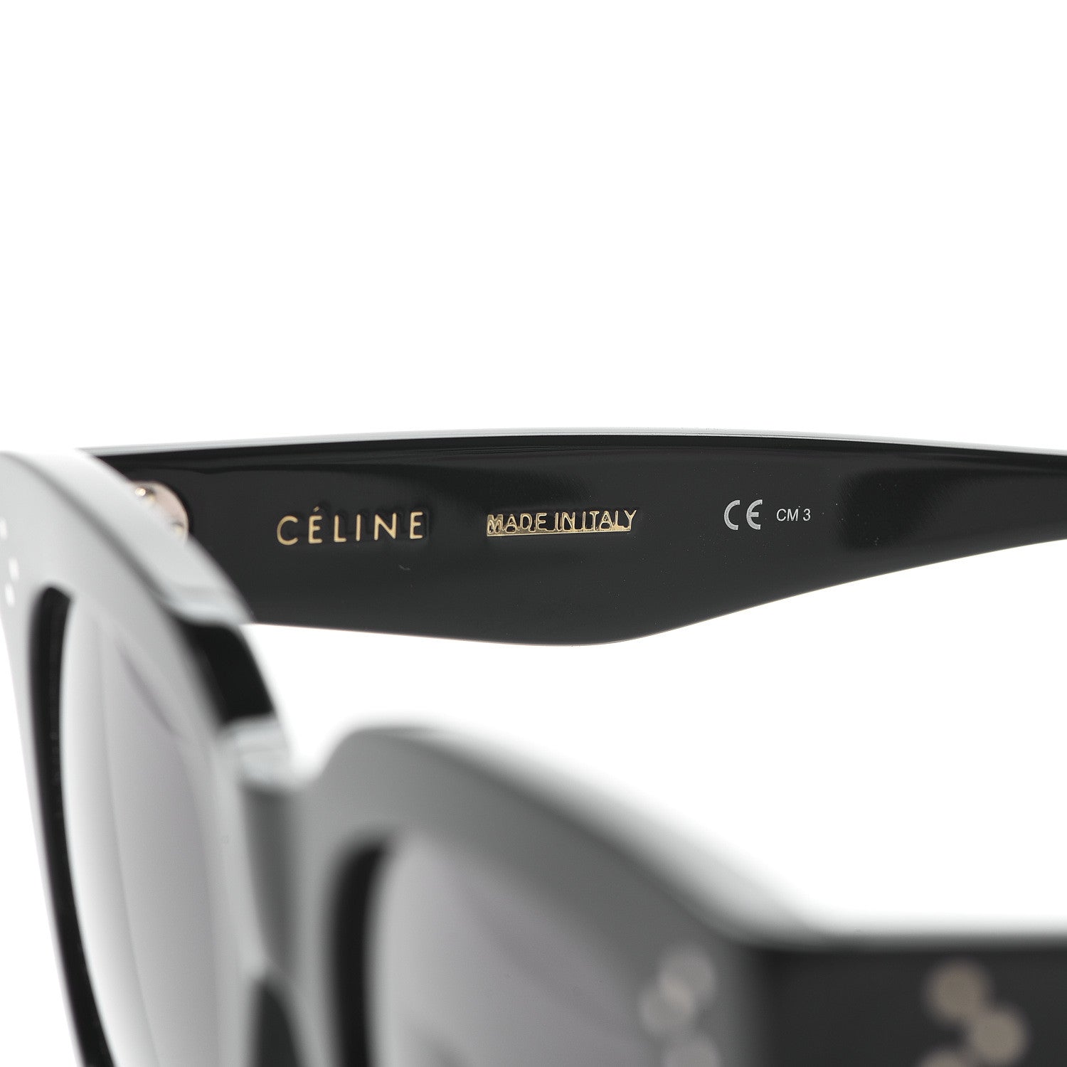 Celine Tilda Sunglasses CL 41076/S Black 6 of 6