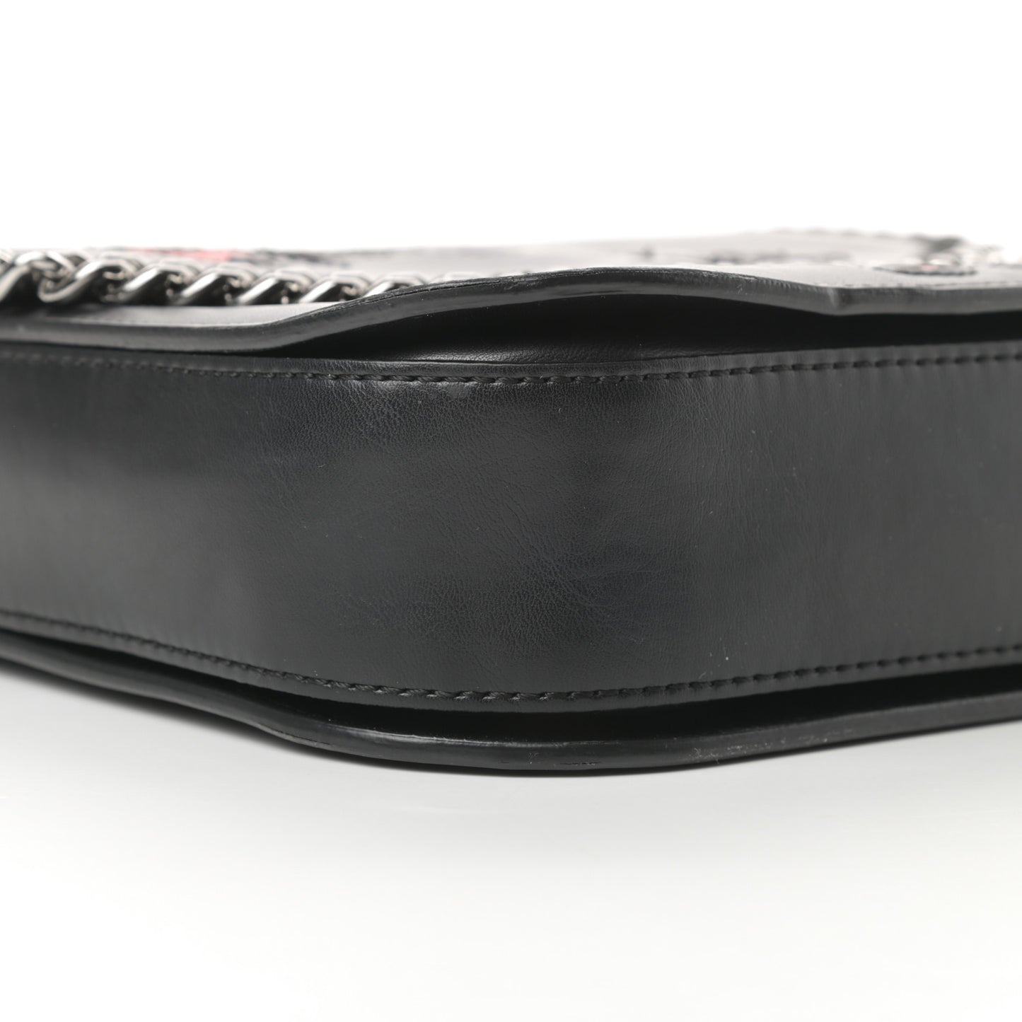 Eco Alter Nappa Falabella Box All Is Love Shoulder Bag Black