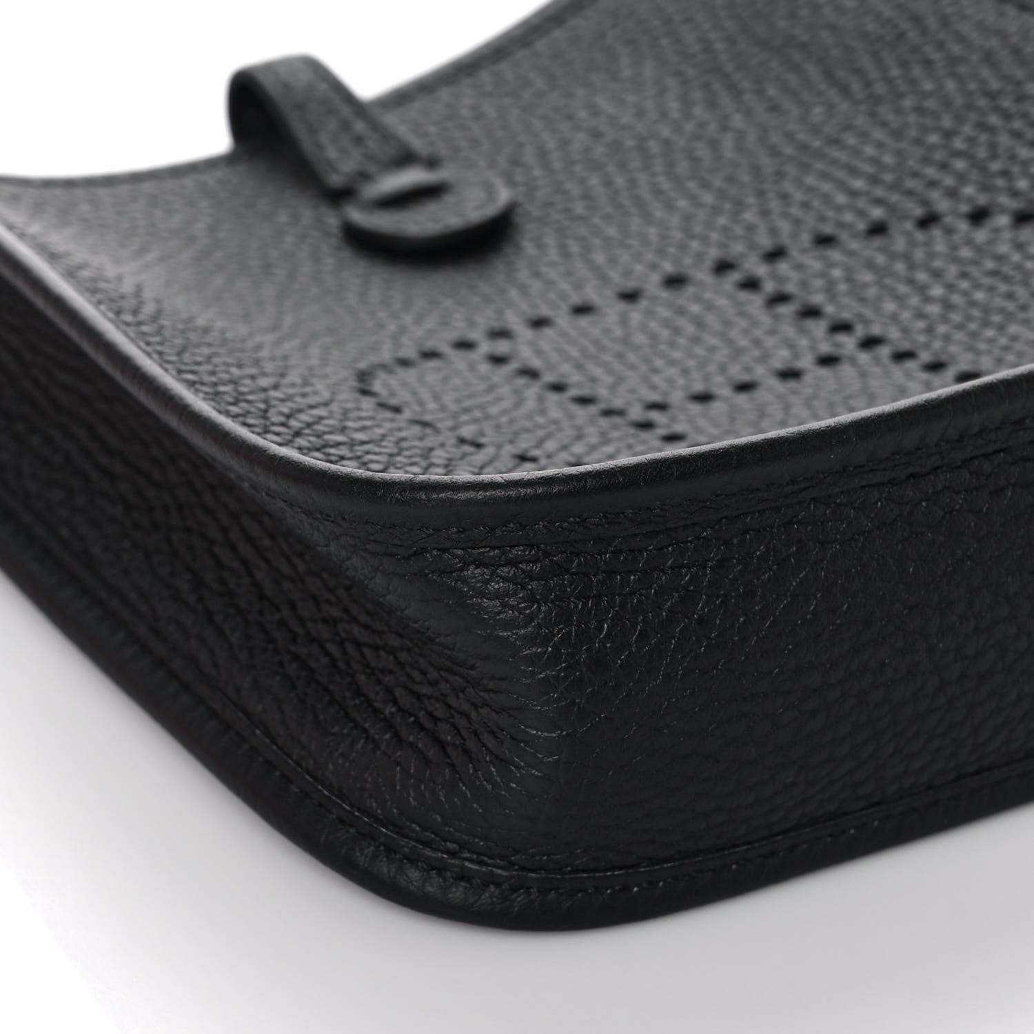 Hermes Taurillon Clemence Evelyne TPM Black 8 of 11