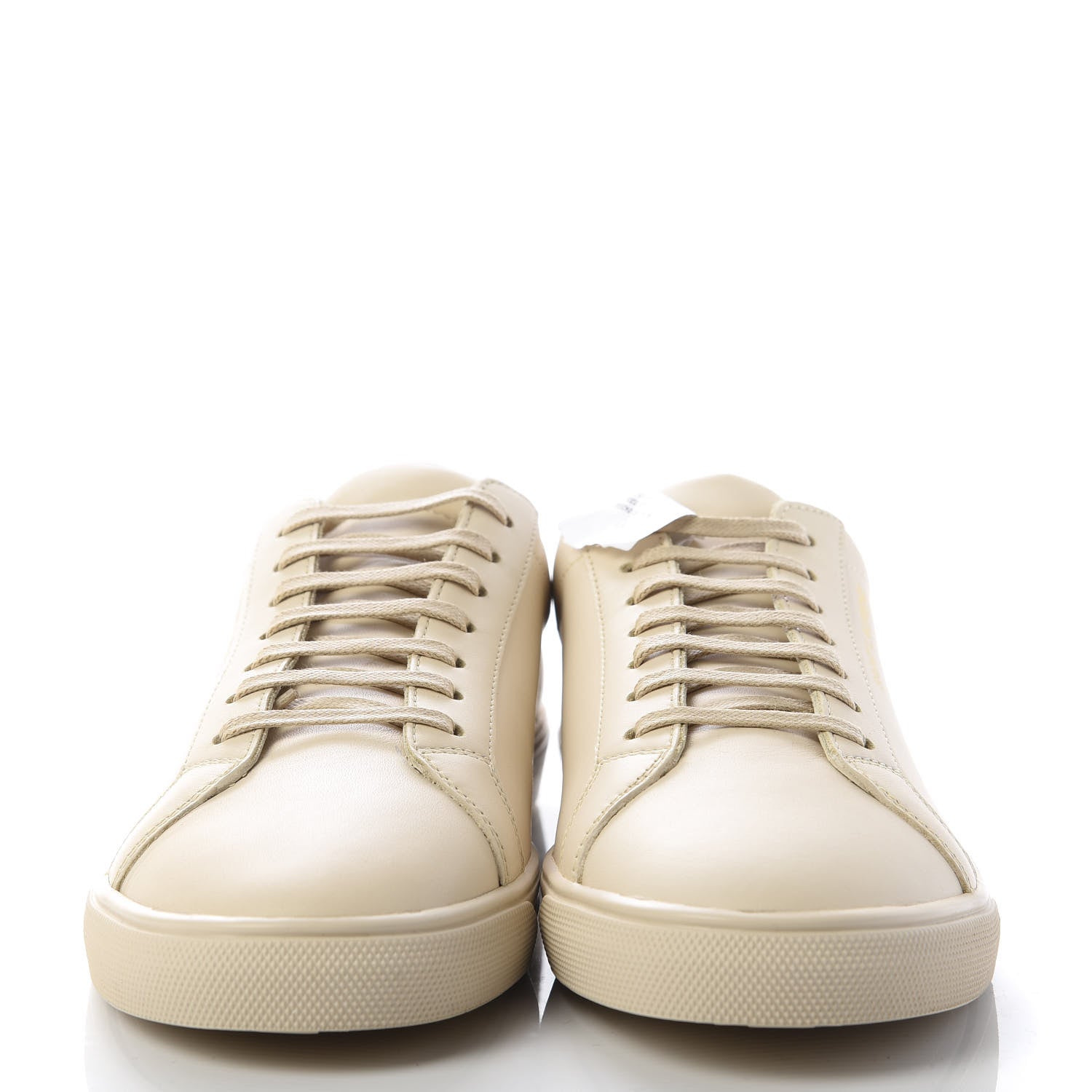 Saint Laurent Calfskin Andy Low Top Sneakers 40 Dark Coquille 2 of 11