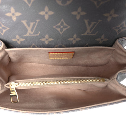 Louis Vuitton Monogram Pochette Metis East West Trianon Gray 5 of 10