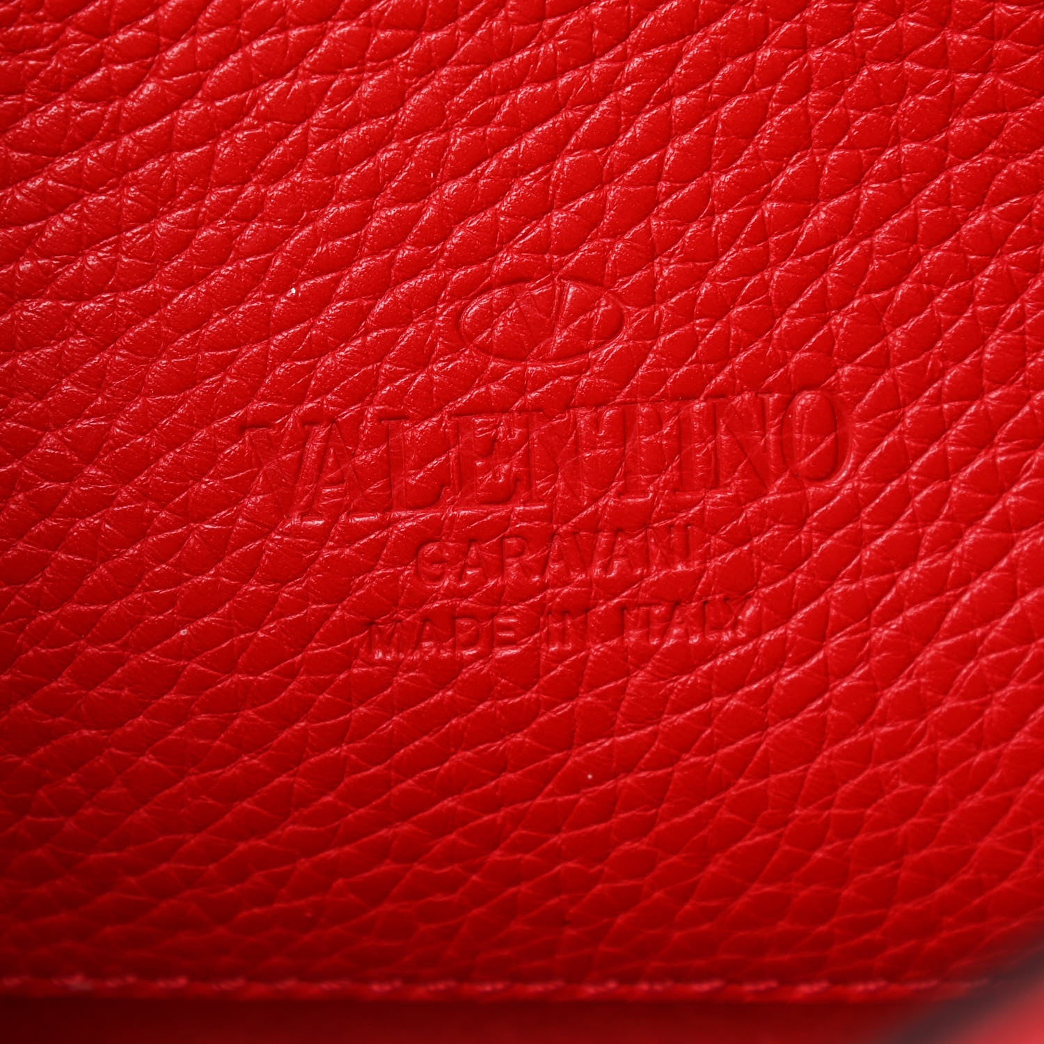 Valentino Garavani Pebbled Calfskin Medium Rockstud Flip Lock Crossbody Bag Rouge Pur 5 of 8