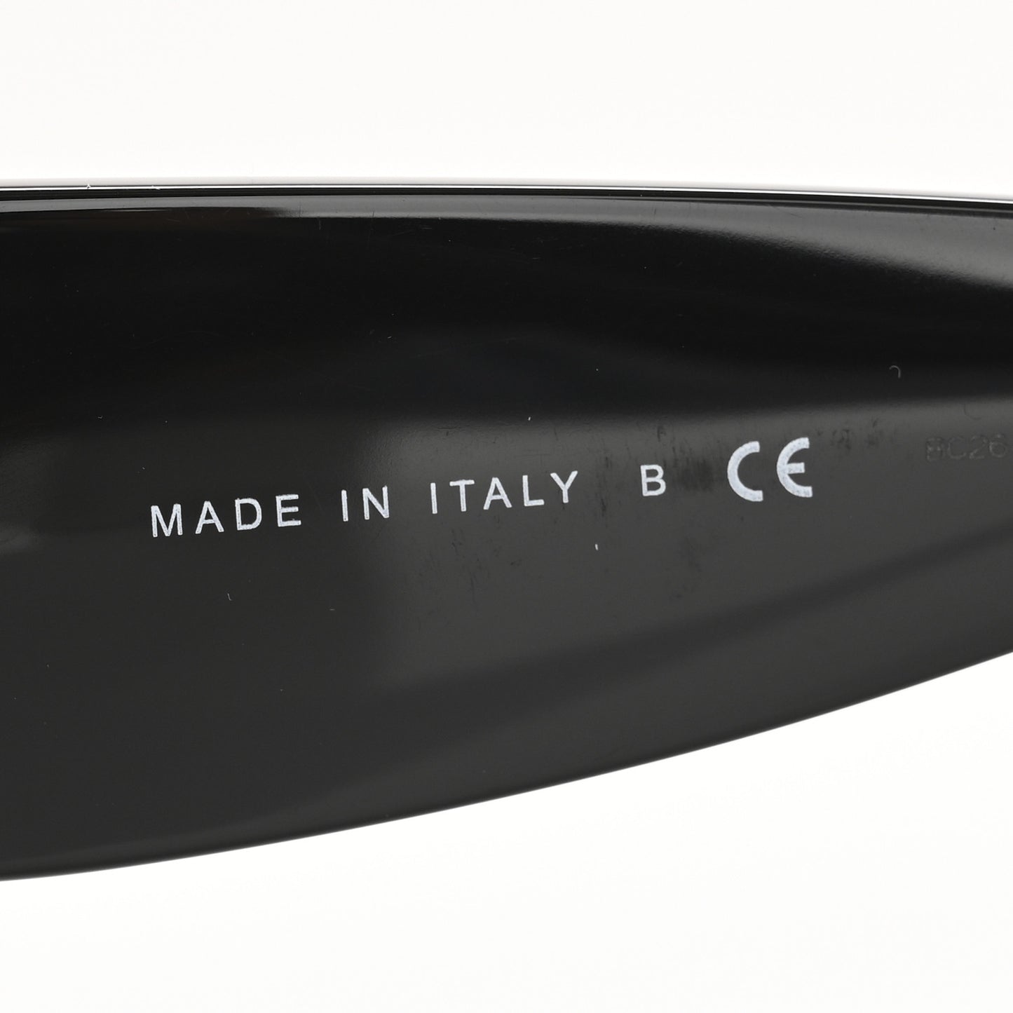 Acetate Rectangle Sunglasses 5435-A Black