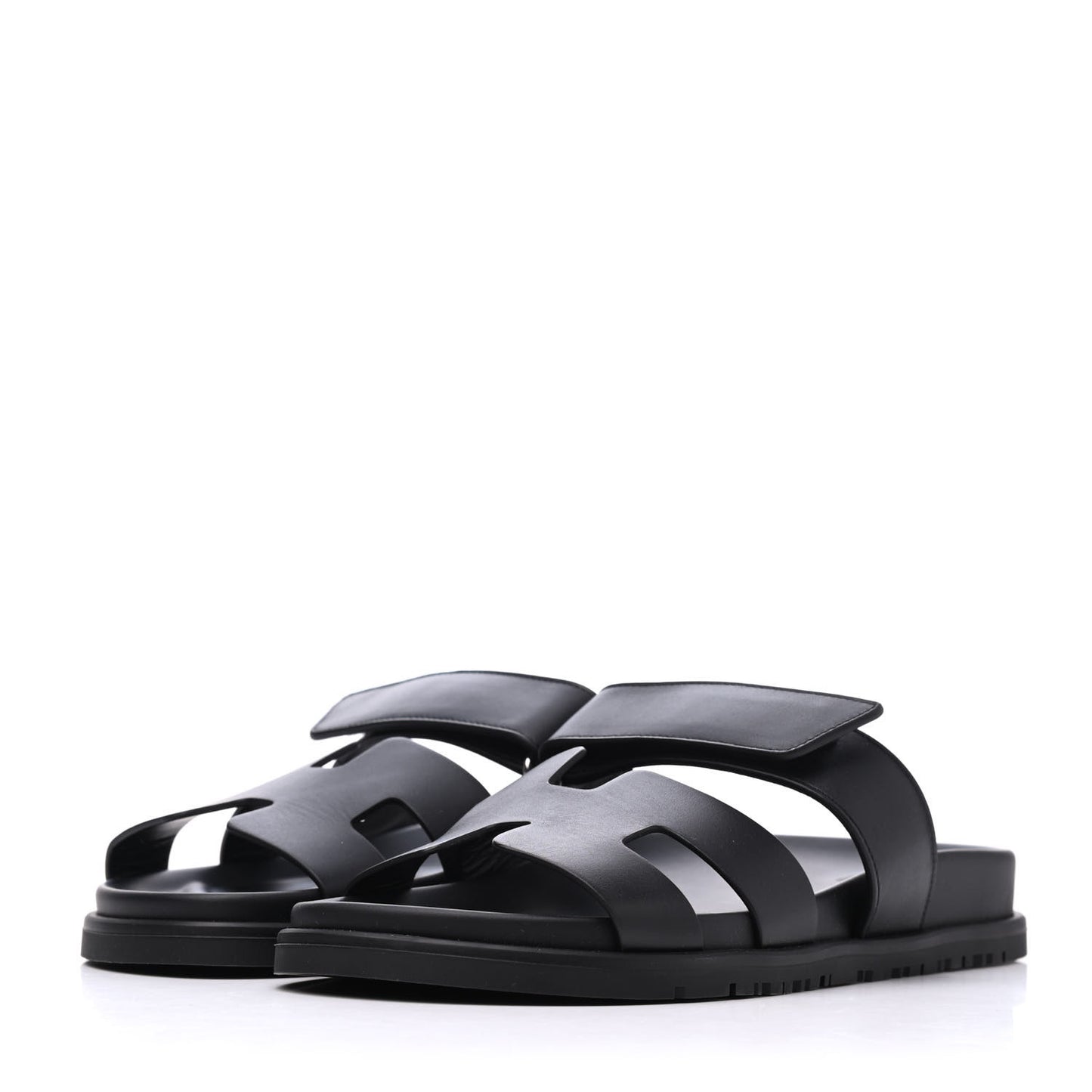 Calfskin Womens Chypre Sandals 37 Black