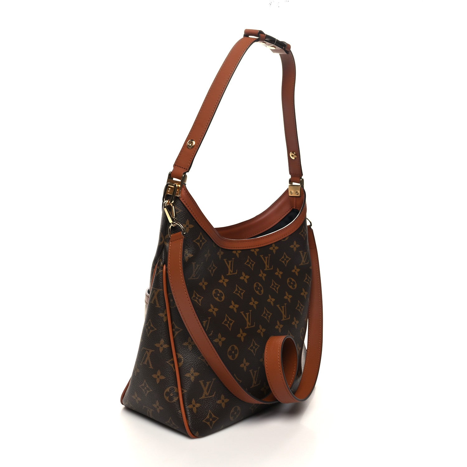 Louis Vuitton Reverse Monogram Dauphine Hobo MM 3 of 9