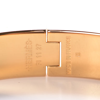 Hermes Enamel Narrow Clic Clac H Bracelet PM Black 4 of 6
