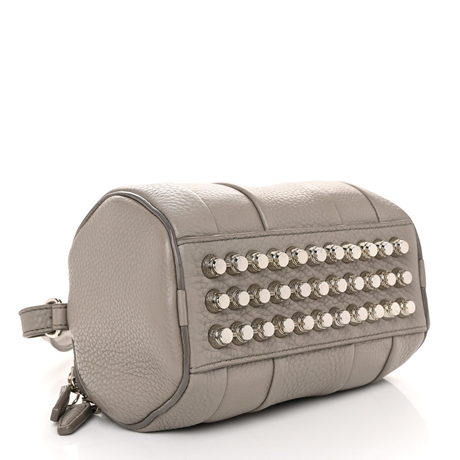 Alexander Wang Pebbled Lambskin Mini Rockie Mink Silver Hardware 4 of 9