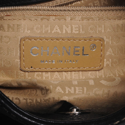 Chanel Leather Tassel Hobo Black 6 of 7